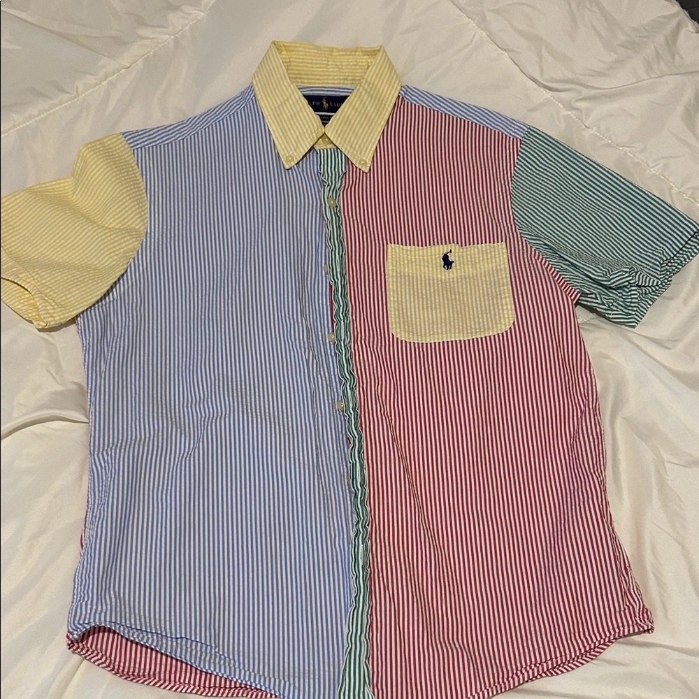 Ralph Lauren Colorblock Striped Men's Shirt